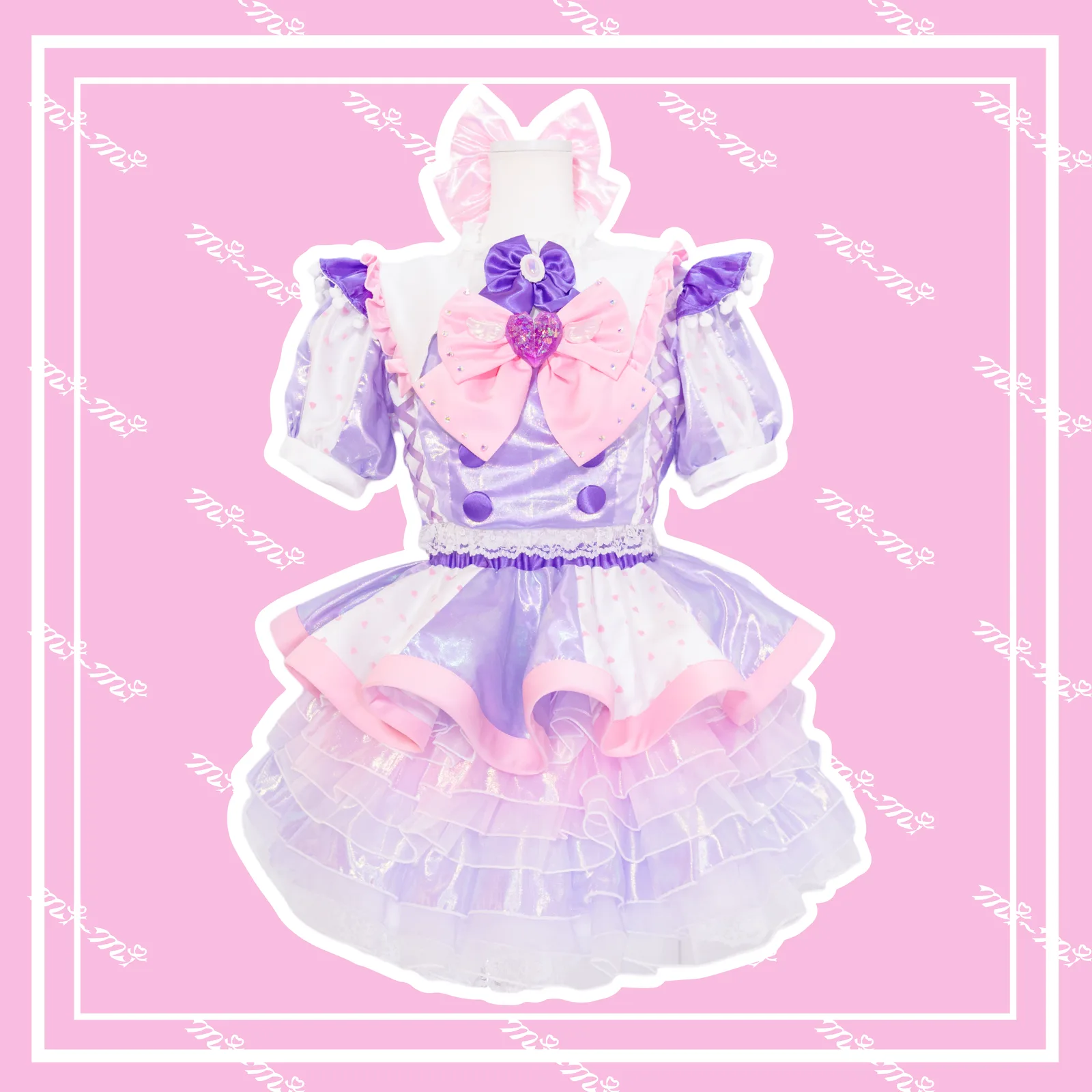 魔法少女♡み〜み(パープル) 衣装写真 1