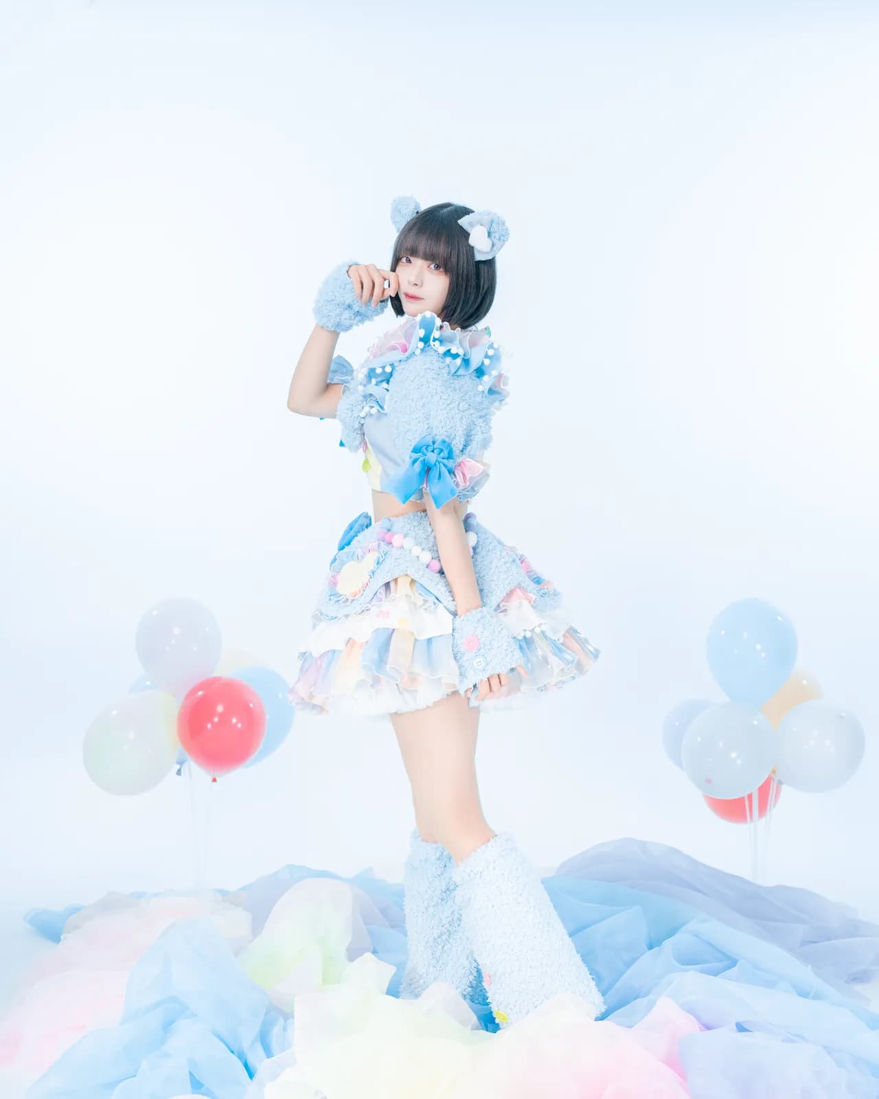 みみぐるみ(もふもふブルー) — ぅ ゅ 3